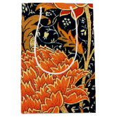 William Morris – レイ、有名なヴィンテージパターン ミディアムペーパーバッグ (正面)