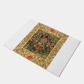 William Morris – 生活パターンの木 ドアマット (アングル)