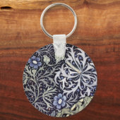 William Morris – 花 キーホルダー (正面)