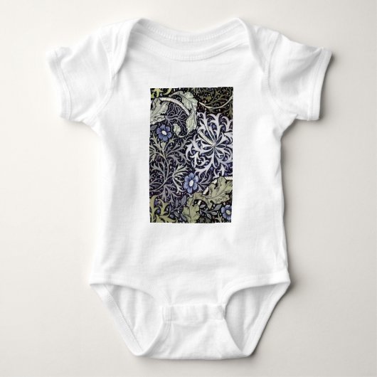 William Morris – 花 Tシャツ (正面)