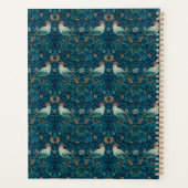 William Morris – 鳥の花模様スプライシング プランナー手帳 (裏面)