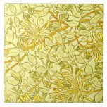 William Morris – 黄色のハニーサックル タイル<br><div class="desc">William Morris – 黄色いセラミックのタイルのハニーサックル</div>
