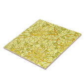 William Morris – 黄色のハニーサックル タイル (側面)