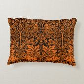 William Morris 1881 Birds, Rabbit Floral Pattern アクセントクッション (裏面)