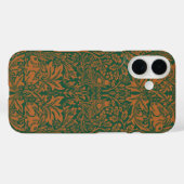 William Morris 1881 Birds, Rabbit Floral Pattern Case-Mate iPhoneケース (裏面 (横))
