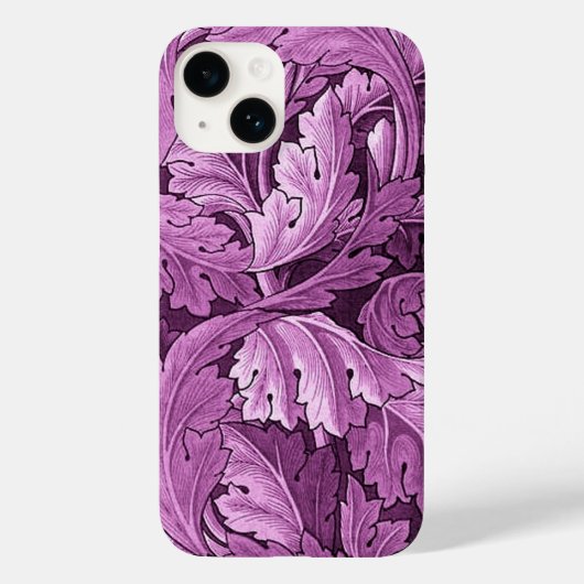 William Morris AcanthusパターンIphoneケース Case-Mate iPhoneケース (裏面)