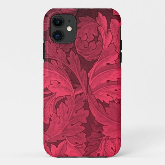 William Morris AcanthusパターンIphoneケース Case-Mate iPhoneケース (裏面)