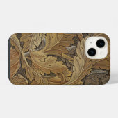 William Morris AcanthusパターンIphoneケース iPhoneケース (裏面横)