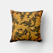 William Morris Acanthus Leaves クッション (裏面)