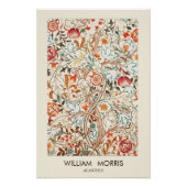 William Morris Acanthus Mission Style ポスター (正面)