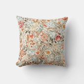 William Morris Acanthus Mission Style Accent  クッション (正面)