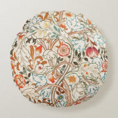 William Morris Acanthus Mission Style Accent  ラウンドクッション (正面)