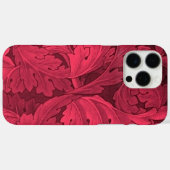 William Morris Acanthus Pattern Red Case-Mate iPhoneケース (裏面 (横))