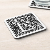 William Morris Alphabet “E” コースター (左側)
