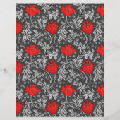 William Morris Anemone, Gray / Gray and Red (正面)
