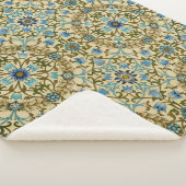William Morris Antique 1873 Vine & Floral Pattern シェルパブランケット (3/4)