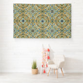 William Morris Antique 1873 Vine & Floral Pattern 横断幕 (インサイチュ)