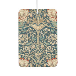 William Morris Antique Honeysuckle Floral カーエアーフレッシュナー