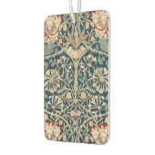 William Morris Antique Honeysuckle Floral カーエアーフレッシュナー (左)