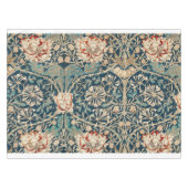 William Morris Antique Honeysuckle Floral テーブルクロス (正面(横))