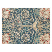 William Morris Antique Honeysuckle Floral テーブルクロス (正面(横))