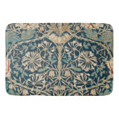 William Morris Antique Honeysuckle Floral バスマット (正面)