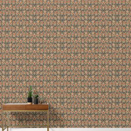 William Morris Antique Honeysuckle Floral Pattern 壁紙