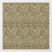 William Morris Arcadia Floral Pattern Classic ウィンドウサイン (シート)