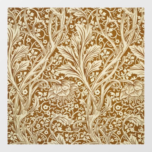 William Morris Arcadia Floral Pattern Classic ウィンドウサイン (シート)