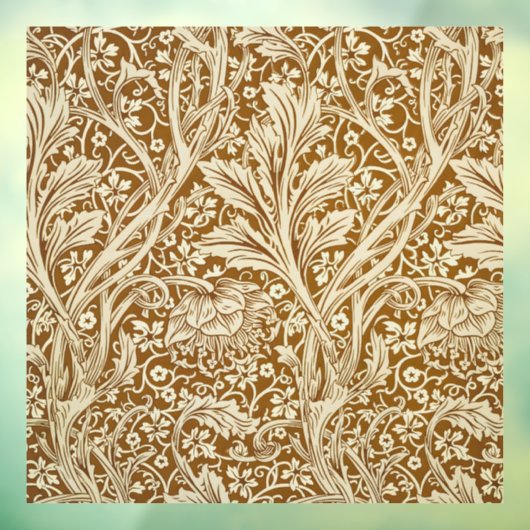 William Morris Arcadia Floral Pattern Classic ウィンドウサイン (シート3)