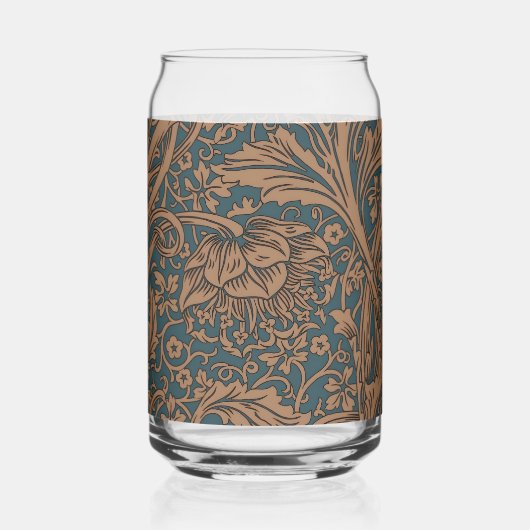 William Morris Arcadia Floral Pattern Classic ガラス缶 (裏面)