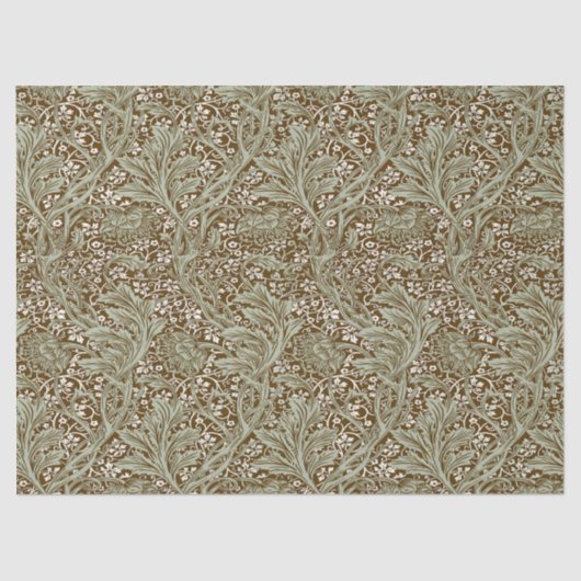 William Morris Arcadia Floral Pattern Classic 薄葉紙 (正面)