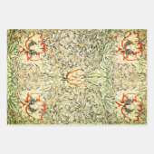 William Morris ASSORTEDラッピング紙セット ラッピングペーパーシート (正面2)