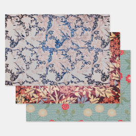 William Morris ASSORTEDラッピング紙フラットシート ラッピングペーパーシート