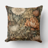 William Morris Autumn Floral クッション (正面)