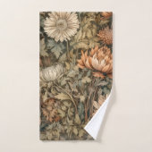 William Morris Autumn Floral バスタオルセット (ハンドタオル)