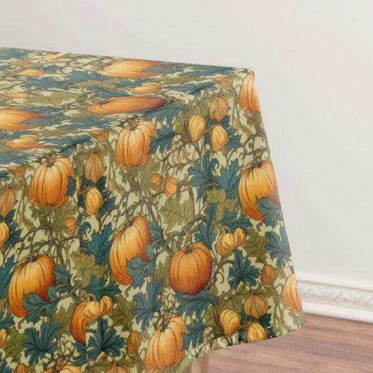 William Morris Autumn Pumpkin Patch ミディアムペーパーバッグ