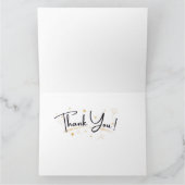 William Morris "Bird and Pomegranate"  サンキューカード (内部)