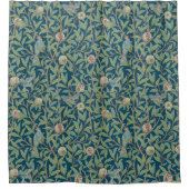 William Morris "Bird and Pomegranate"  シャワーカーテン (正面)