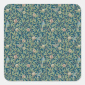 William Morris "Bird and Pomegranate"  スクエアシール (正面)