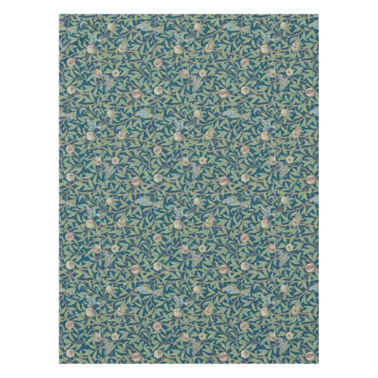 William Morris "Bird and Pomegranate"  テーブルクロス (正面)