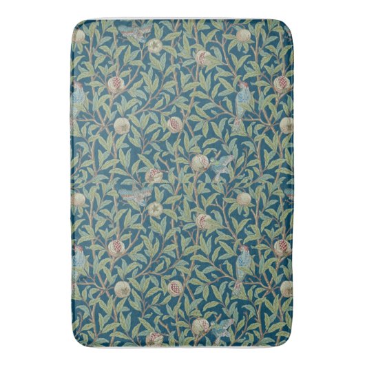 William Morris "Bird and Pomegranate"  バスマット (正面縦)