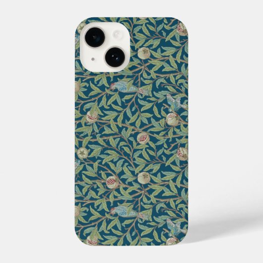 William Morris "Bird and Pomegranate"  iPhoneケース (裏面)