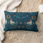 William Morris Bird Pillow ランバークッション (ブランケット)