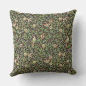 William Morris "Bird & Pomegranate" 2. クッション (裏面)