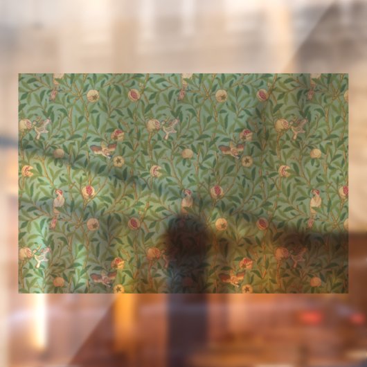 William Morris "Bird & Pomegranate" 3. ウィンドウサイン (シート2)