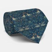William Morris Birds In Blue ネクタイ (ロール)