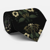William Morris Blackthorn Floral Art Nouveau ネクタイ (ロール)