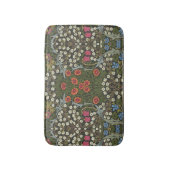 William Morris Blackthorn Garden Flower Classic バスマット (正面縦)