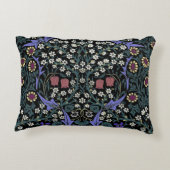 William Morris Blackthorn Victorian Wallpaper アクセントクッション (裏面)